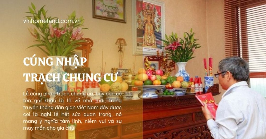 cúng nhập trạch chung cư