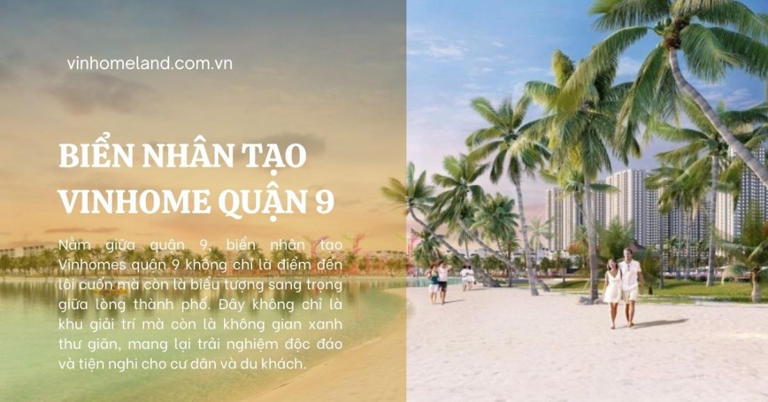 biển nhân tạo vinhome quận 9