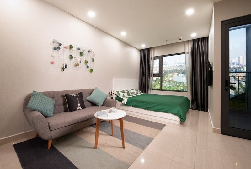 căn hộ 1 phòng ngủ vinhomes grand park