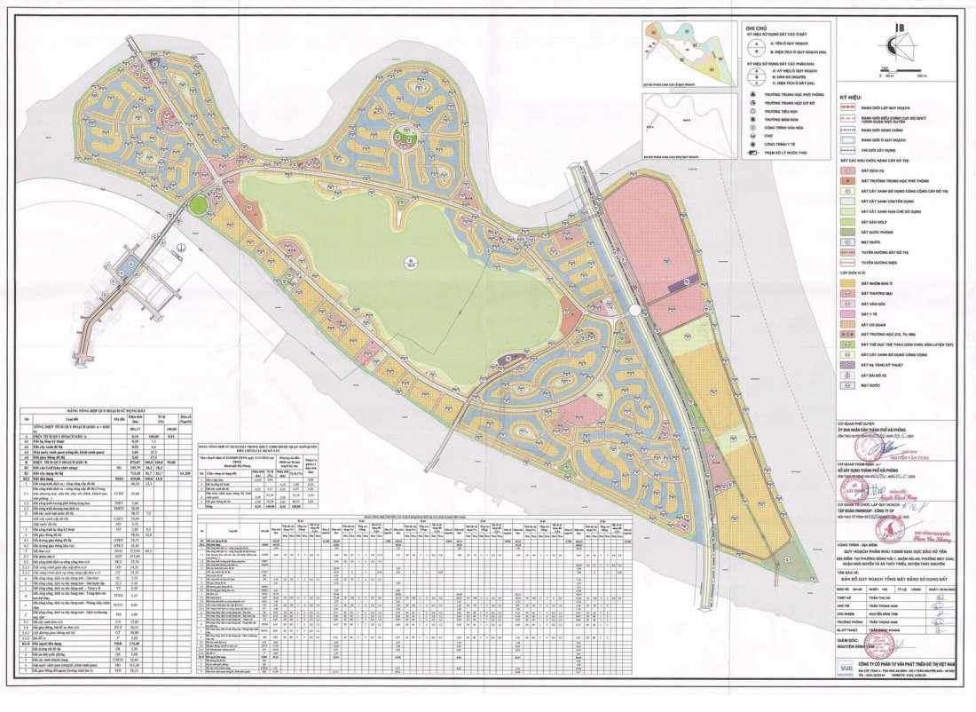 mặt bằng tổng thể Vinhomes Hải Phòng
