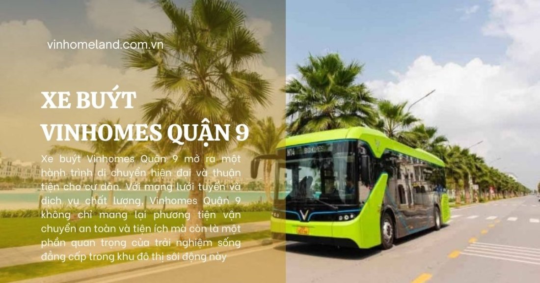 xe buýt vinhomes quận 9